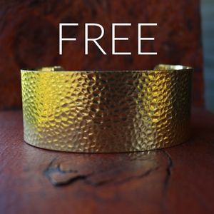 Gold Cuff Bracelet Accessory Bangle